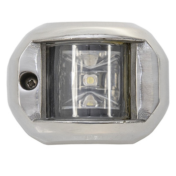 LAMPA NAWIGACYJNA RUFOWA LED - 12V OBUDOWA STAL NIERDZEWNA (X) (W)