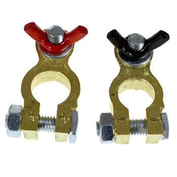 KLEMA AKUMULATORA, PARA, BRĄZ