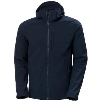 HELLY HANSEN KURTKA MĘSKA SOFTSHELL (62987) PARAMOUNT HOODED SOFTSHELL  GRANATOWA