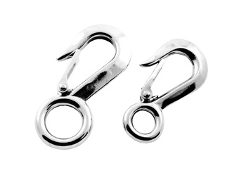 KARABIŃCZYK HAKOWY Z ZABEZPIECZENIEM 19 - STAL NIERDZEWNA AISI316