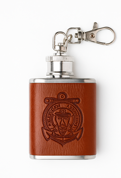 PIERSIÓWKA  MINI SKÓRZANA   BRELOK  GT-N322 BRĄZOWA