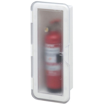 POJEMNIK NA GAŚNICĘ 2KG BIAŁY Z POKRYWĄ MLECZNĄ