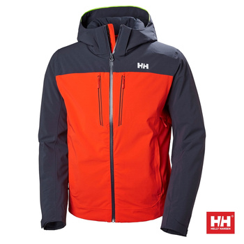 HELLY HANSEN KURTKA MĘSKA NARCIARSKA (65645) SIGNAL JACKET CZERWONA