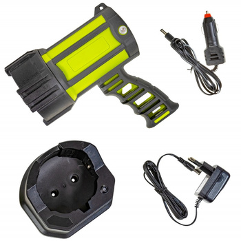 REFLEKTOR SZPERACZ LED - AKUMULATOROWY - 10W - 700lm - RĘCZNY