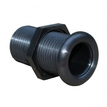 PRZEJŚCIE POKŁADOWE 22/62MM GWINTOWANE CZARNE
