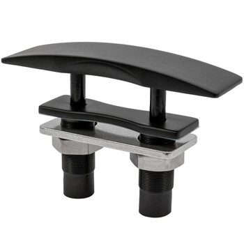 KNAGA CHOWANA, 152MM, STAL NIERDZEWNA, CZARNA (N)