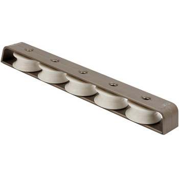 BLOCZEK KIERUNKOWY 32MM 5 ROZMIAR 1, SZARY, BIAŁE ROLKI