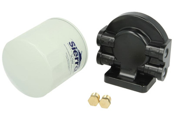 Separator paliwa przykręcany MERCRUISER 225 2 BBL. GM 327 V-8 MERCRUISER  MERCURY 2.5L EFI OFFSHORE  383 MAG BRAVO 4V