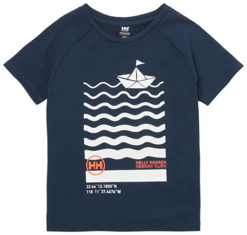 KOSZULKA DZIECIĘCA HELLY HANSEN SHIELD 41110 NAVY