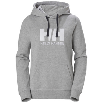 HELLY HANSEN BLUZA DAMSKA Z KAPTUREM (33978) HH LOGO HOODIE SZARA