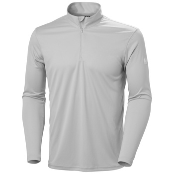 KOSZULKA MĘSKA HELLY HANSEN TECH 1/2 ZIP 2.0 49583 GREY FOG