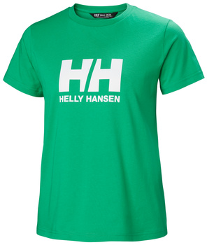 KOSZULKA DAMSKA HELLY HANSEN W HH LOGO T-SHIRT 2.0 BRIGHT GREEN (34465)