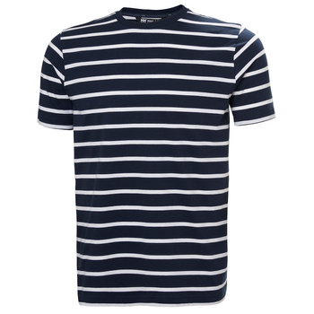 KOSZULKA MĘSKA HELLY HANSEN NEWPORT T-SHIRT 2.0 34494 NAVY STRIPE