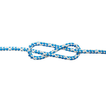 LINA POLYESTER BIAŁO NIEBIESKA 6MM (N)