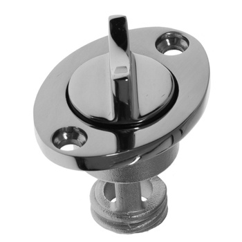 KOREK ODPŁYWOWY Z GNIAZDEM ZE STALI NIERDZEWNEJ