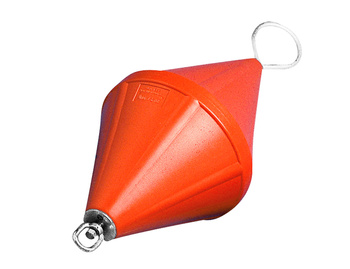 BOJA CUMOWNICZA D50 POMARAŃCZOWA Z UCHEM STALOWYM