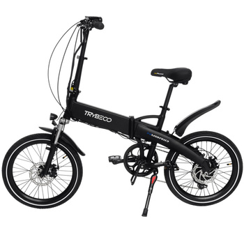 Hybrydowy rower elektryczny Compacta 20 Grafitowy
