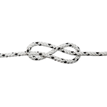 LINA POLYESTER BIAŁO CZARNA 6MM (N)