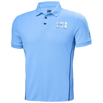 KOSZULKA MĘSKA HELLY HANSEN  UPF40+  RACING POLO 34172  BLUE