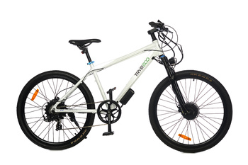 Hybrydowy rower elektryczny Terra X Biały perłowy