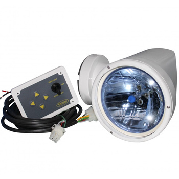 REFLEKTOR SZPERACZ HALOGENOWY - 24V - 55W - BIAŁY - ZDALNY (W) (X)