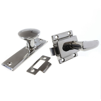 ZAMEK DRZWIOWY - BLOKADA - BLASZKA - STAL NIERDZEWNA