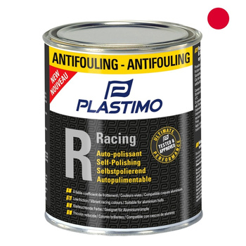 FARBA ANTYPOROSTOWA ANTIFOULING SAMOPOLERUJĄCY PLASTIMO RACING CZERWONY 0.75L