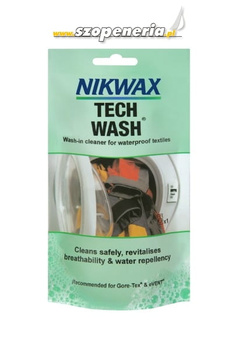 NIKWAX ŚRODEK PIORĄCY TECH WASH  SASZETKA 100 ML