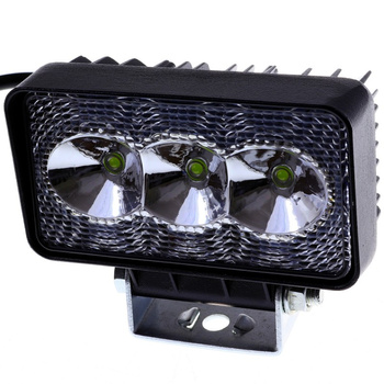 REFLEKTOR SZPERACZ LED - 10-30V - 9W - IP67 - CZARNY