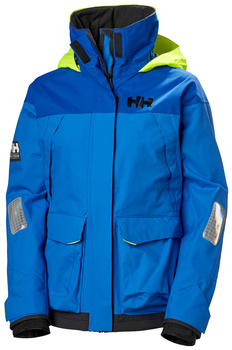 KURTKA DAMSKA HELLY HANSEN ŻEGLARSKA W PIER 3.0 COASTAL JACKET ULTRA BLUE (34177)