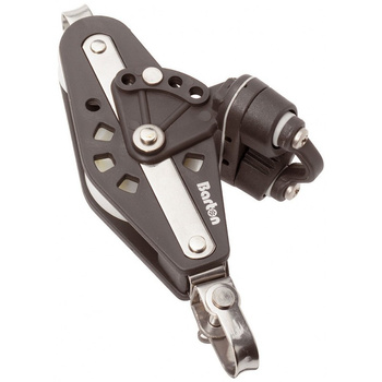 BLOCZEK WIOLINOWY Z KRĘTLIKIEM, KNAGĄ I ZACZEPEM - ROZMIAR 2 - LINA 8MM (W)