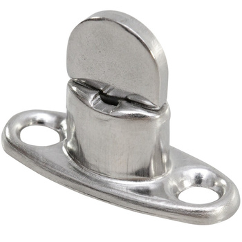 GŁÓWKA ZAPINKI OBROTOWEJ PRZYKRĘCANA H10MM, STAL NIERDZEWNA A4/316