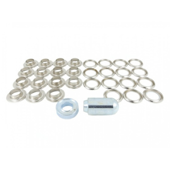 ZESTAW REMIZKI 12.7mm, 15 KPL+ ZABIJAK, MOSIĄDZ NIKLOWANY