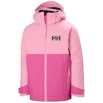 KURTKA DZIECIĘCA HELLY HANSEN NARCIARSKA TRAVERSE 41752 DRAGON FRUIT