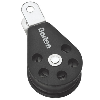 BLOCZEK POJEDYŃCZY Z PRZETYCZKĄ - ROZMIAR 2 - LINA 8MM