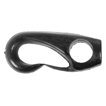 KARABIŃCZYK NYLONOWY 6MM, CZARNY