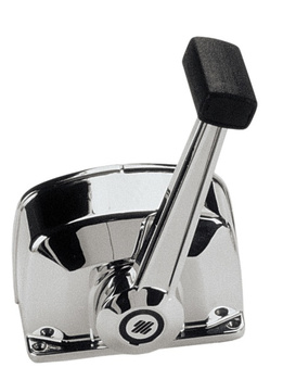 Jednodźwigniowy drążek zmiany biegów ULTRAFLEX B65 aluminium/Cr dla 1 silnika