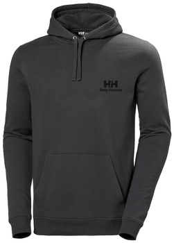 BLUZA MĘSKA HELLY HANSEN  GRAPHIC PULL OVER HOODIE 62975 EBONY 2