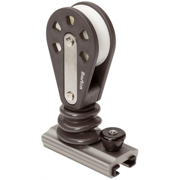 WÓZEK T 32MM MAINSHEET SLIDE Z BLOCZKIEM PIONOWYM LINA MAX 12MM ROZMIAR 6