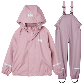 KOMPLET DZIECIĘCY HELLY HANSEN  BERGEN 2.0 PU RAINSET 40510 PURPLE CLAY