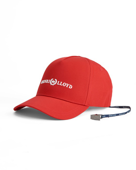 CZAPKA Z DASZKIEM HENRI LLOYD UPF50+ SAIL-TEC CAP RED