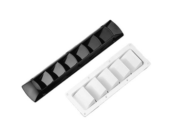 KRATKA WENTYLACYJNA BIAŁA 454 X 89 MM - WYWIETRZNIK KOMORY SILNIKA