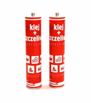 KLEJ SZKUTNICZY + SZCZELIWO BIAŁE  310 ML