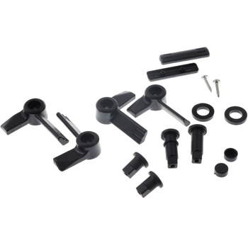 KLAMKA TWIST - OKNO STANDARD - CZARNA - PARA