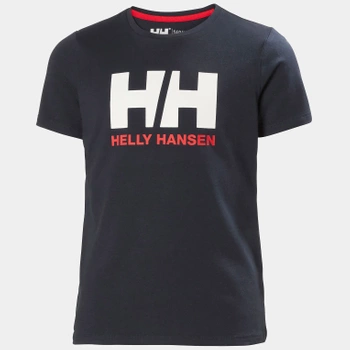 KOSZULKA DZIECIĘCA HELLY HANSEN  HH LOGO  (41709) GRANATOWY