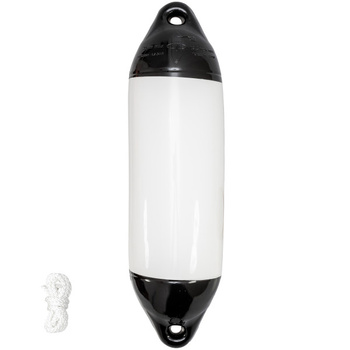 ODBIJACZ PLASTIMO 15X60 BIAŁO CZARNY