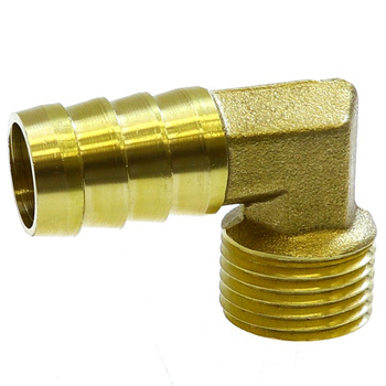 KRÓCIEC KOLANKOWY BRASS 90 M 3/8" X 15MM