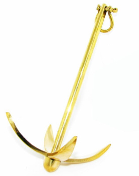 KOTWICA DEKORACYJNA MOSIĘŻNA MAŁA