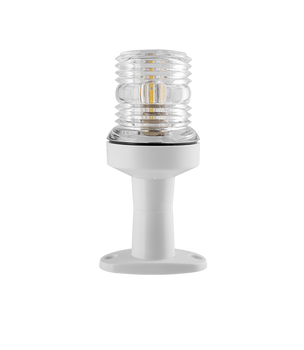 LAMPA TOPOWA NAWIGACYJNA BIAŁA LED SEAFLO SFNL083-5-03W - 360°, białe światło, 12V