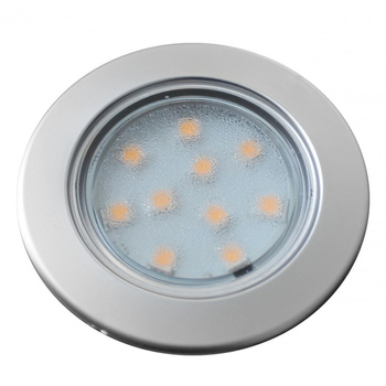 LAMPA LED VEGA 75 MAT-CHROM SMD, IP66, 8-30V, 2W, 140LM - ELEGANCKIE OŚWIETLENIE DO ŁODZI, KAMPERA I WNĘTRZ